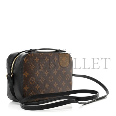 LOUIS VUITTON MONOGRAM SAINTONGE BLACK M43555  (22*16*8cm)